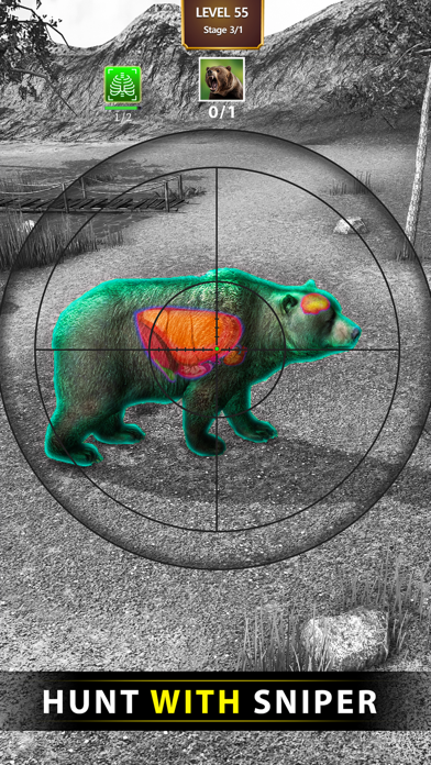 Wild Animal Sniper Hunting 3D應用截圖