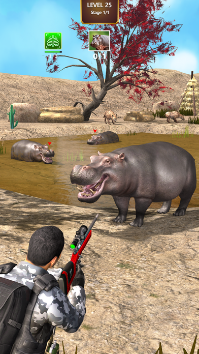 Wild Animal Sniper Hunting 3D應用截圖