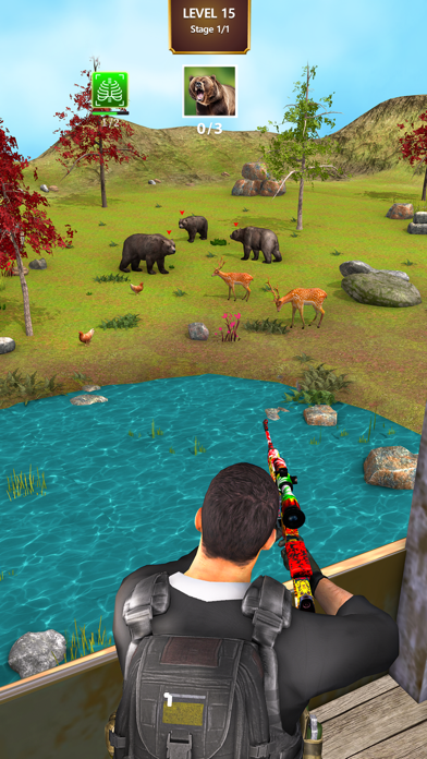 Wild Animal Sniper Hunting 3D應用截圖
