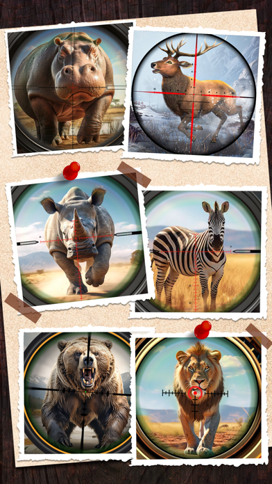 Wild Animal Sniper Hunting 3D應用截圖