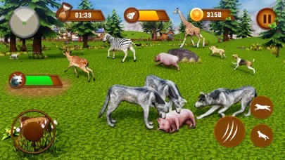 Animal Simulator-Wolf Games 3D應用截圖
