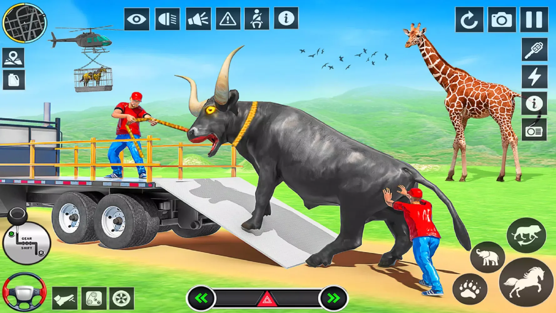 Wild Animals Transport Truck应用截图