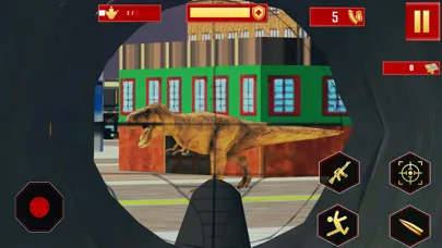Ảnh chụp màn hình của Wild Deadly Dino Hunting Games