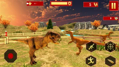Ảnh chụp màn hình của Wild Deadly Dino Hunting Games
