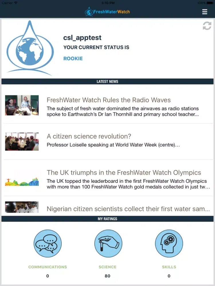 Скриншоты FreshWater Watch iPad 