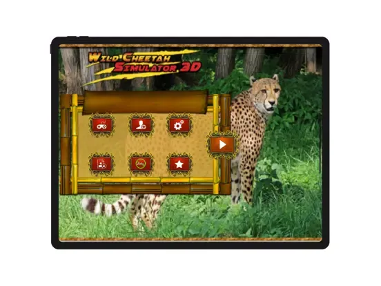 Capturas de tela do Cheetah game simulator 2023 iPad 