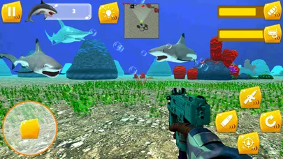 Wild Shark Hunting-Fish Game应用截图