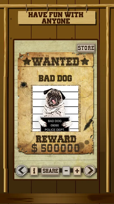 Wild West Wanted Poster Maker - Make Your Own Wild West Outlaw Photo Mug Shots Screenshots