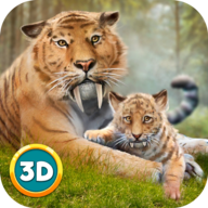 Life of Sabertooth Tiger 3D