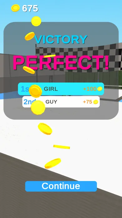 Capturas de tela do Guy vs Girl