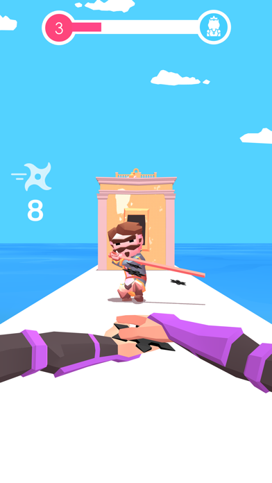 Tangkapan skrin Ninja Saves The Princess