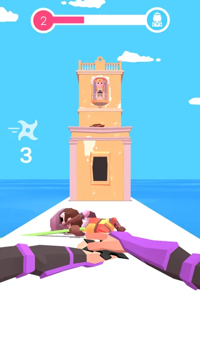 Ảnh chụp màn hình của Ninja Saves The Princess