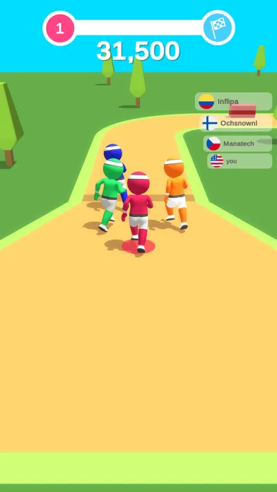 PartyRun.io Ekran Görüntüleri