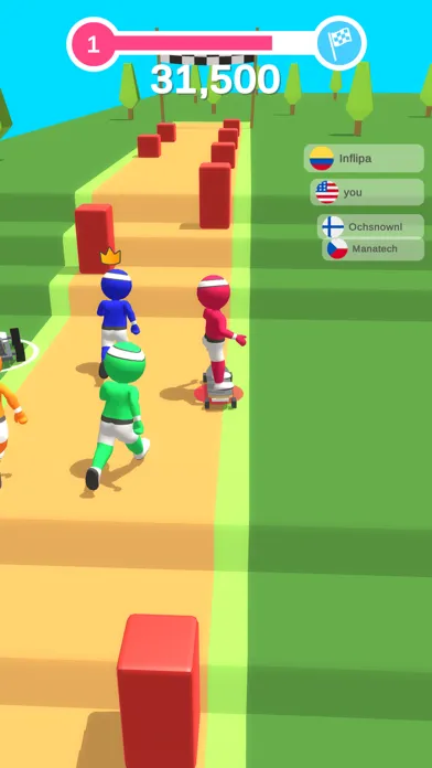 PartyRun.io Ekran Görüntüleri