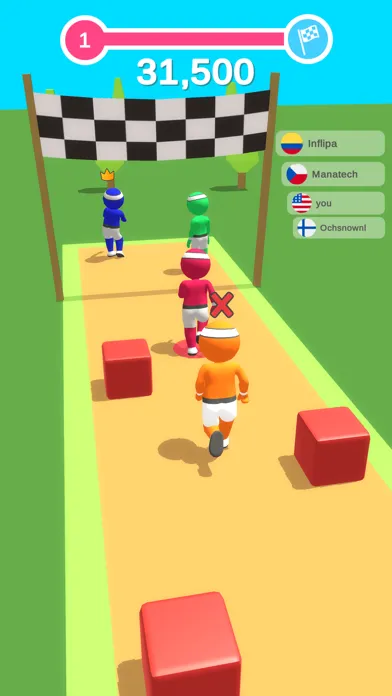 PartyRun.io Ekran Görüntüleri