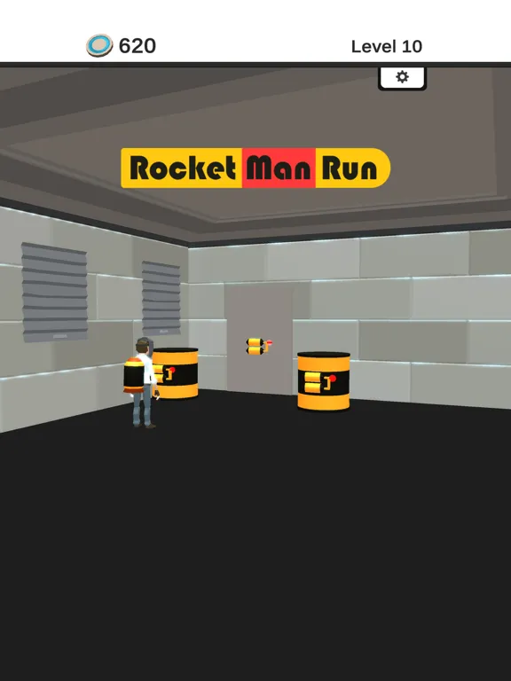 Rocket Man Run iPad  سکرین شاٹس