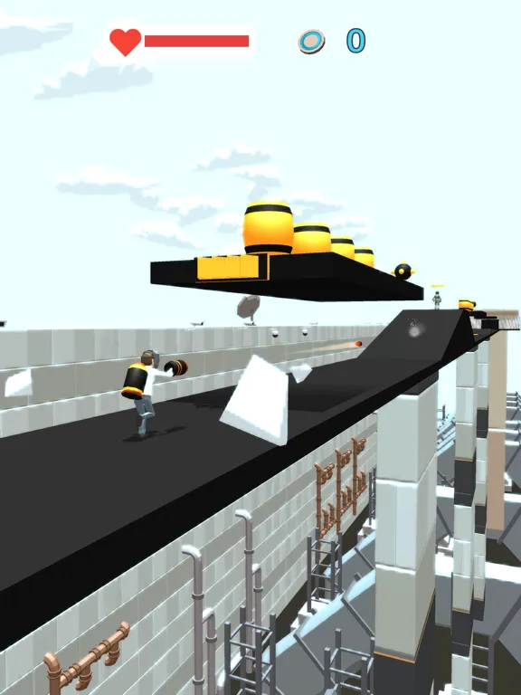 Rocket Man Run iPad  سکرین شاٹس