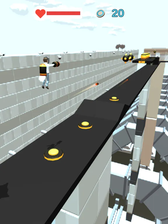 Rocket Man Run iPad  سکرین شاٹس