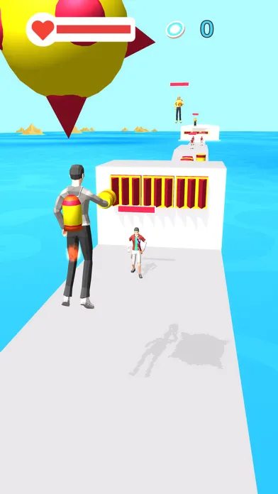 Tangkapan skrin Rocket Man Run 2