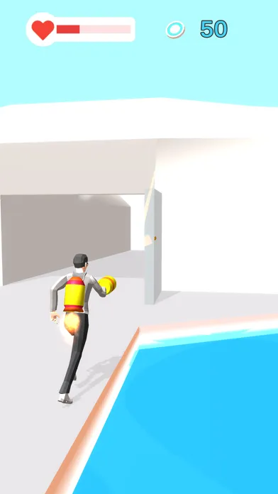 Tangkapan skrin Rocket Man Run 2