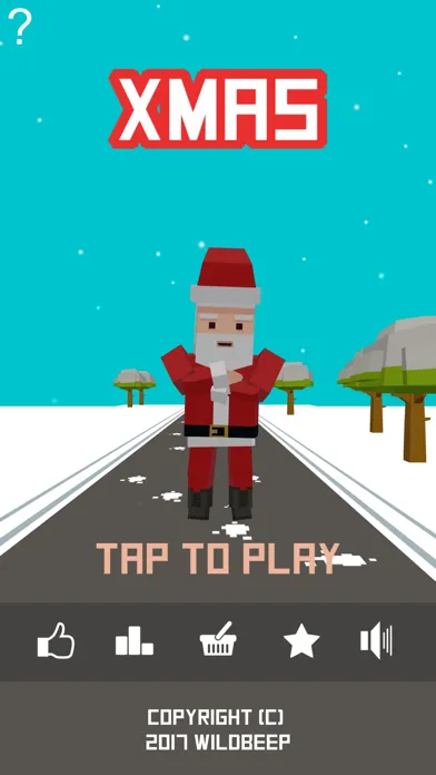 Capturas de tela do Xmas Floor turns to Lava !!!