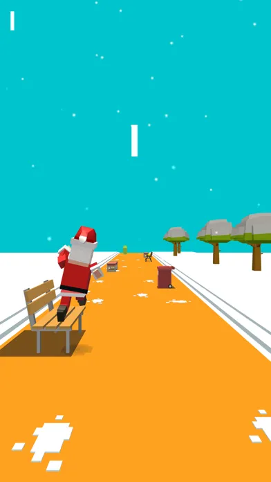 Capturas de tela do Xmas Floor turns to Lava !!!