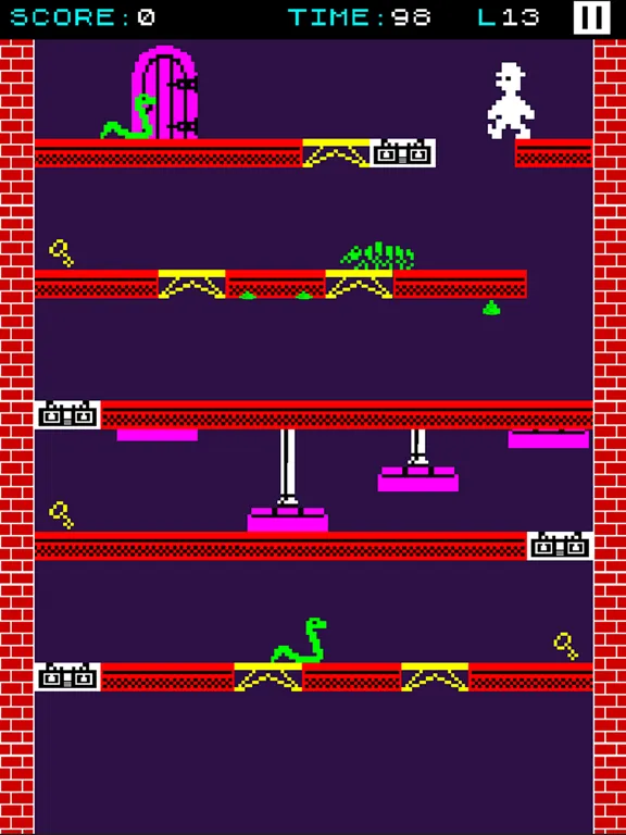 Tangkapan skrin ZX House Attack - Z80 Classic iPad 