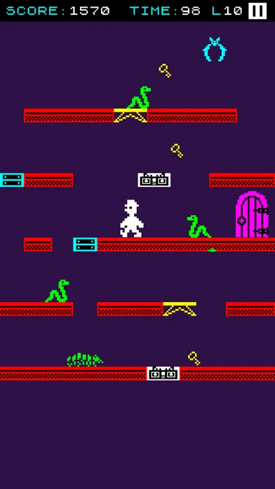 Tangkapan skrin ZX House Attack - Z80 Classic