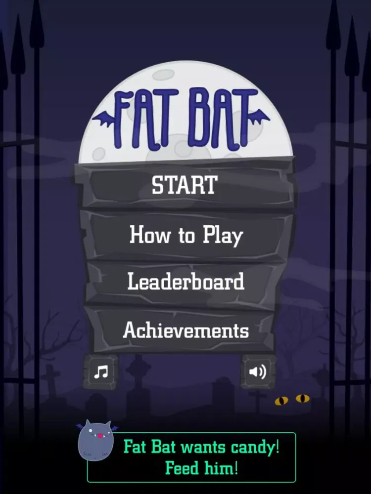 Captures d'écran de Fat Bat - Halloween Sugar Rush iPad 