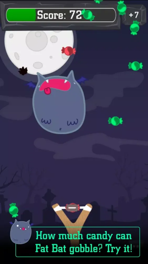 Captures d'écran de Fat Bat - Halloween Sugar Rush