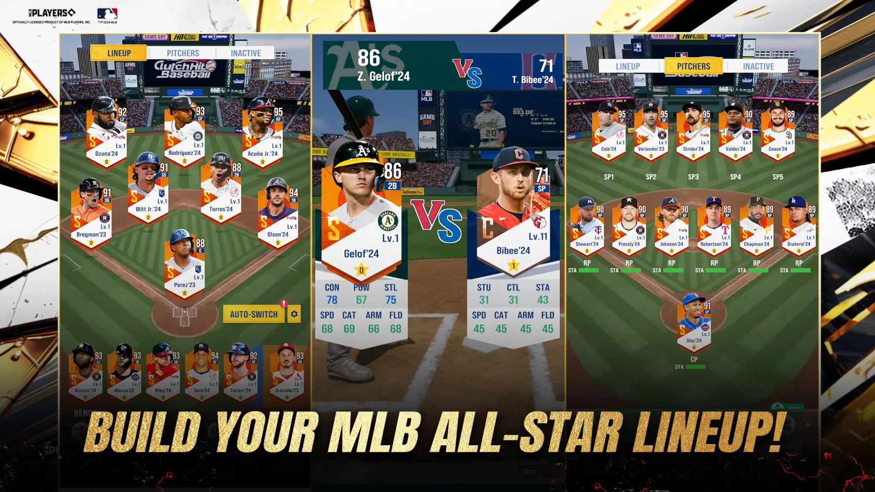 Ảnh chụp màn hình của MLB Clutch Hit Baseball 2024