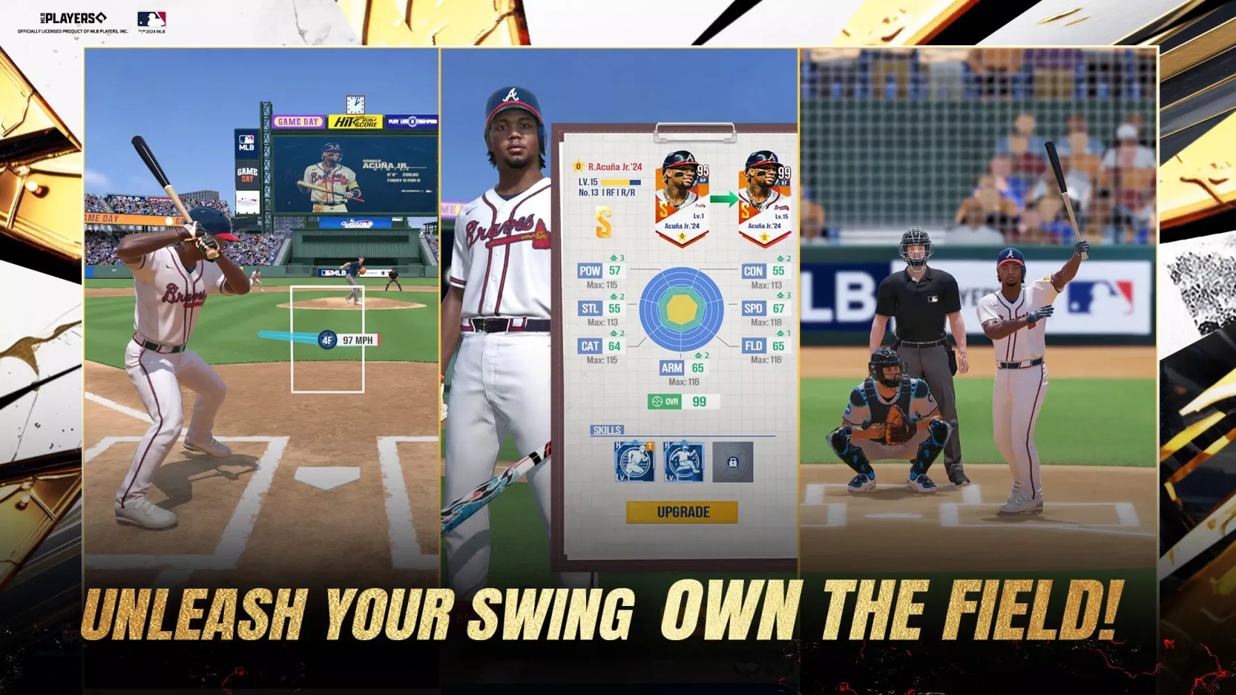 Ảnh chụp màn hình của MLB Clutch Hit Baseball 2024