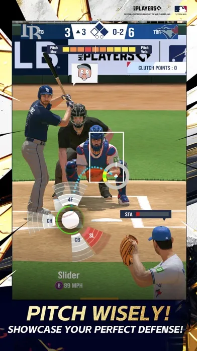 MLB Clutch Hit Baseball स्क्रीनशॉट