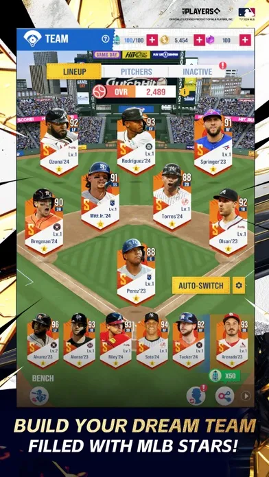 MLB Clutch Hit Baseball स्क्रीनशॉट