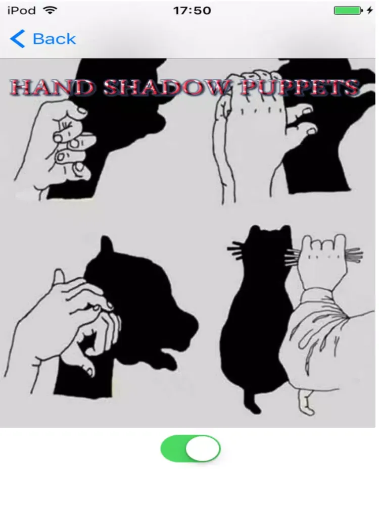 Скриншоты Hands Shadow Puppet iPad 