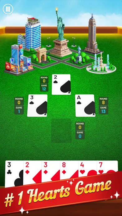 تصاویر Hearts World Tour: Card Games
