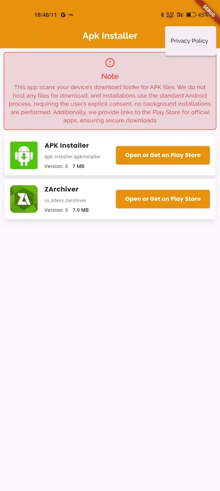 تصاویر Apk Installer