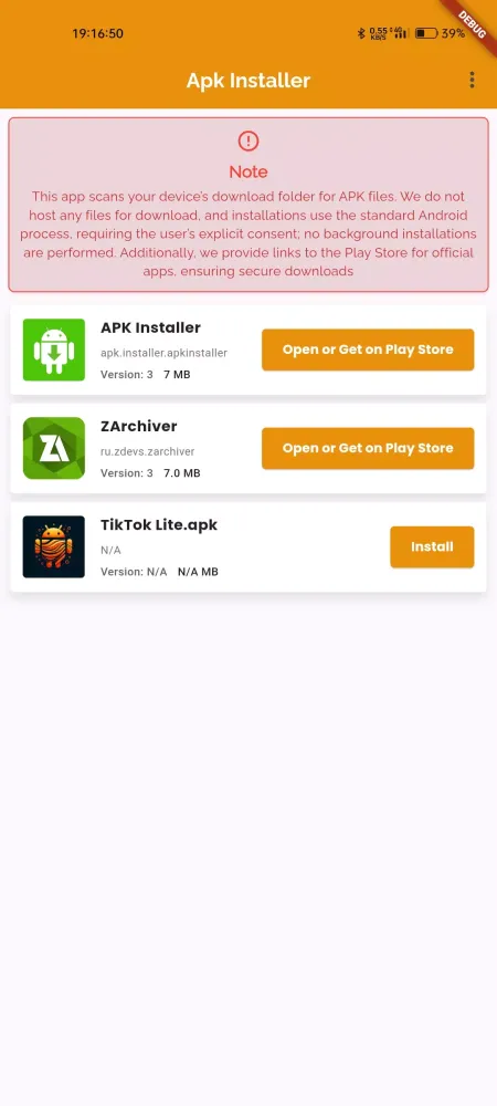 تصاویر Apk Installer
