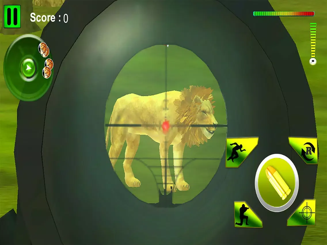 Скриншоты Wilder Lion Sniper Shoot Pro iPad 