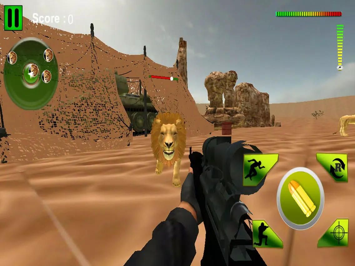 Скриншоты Wilder Lion Sniper Shoot Pro iPad 