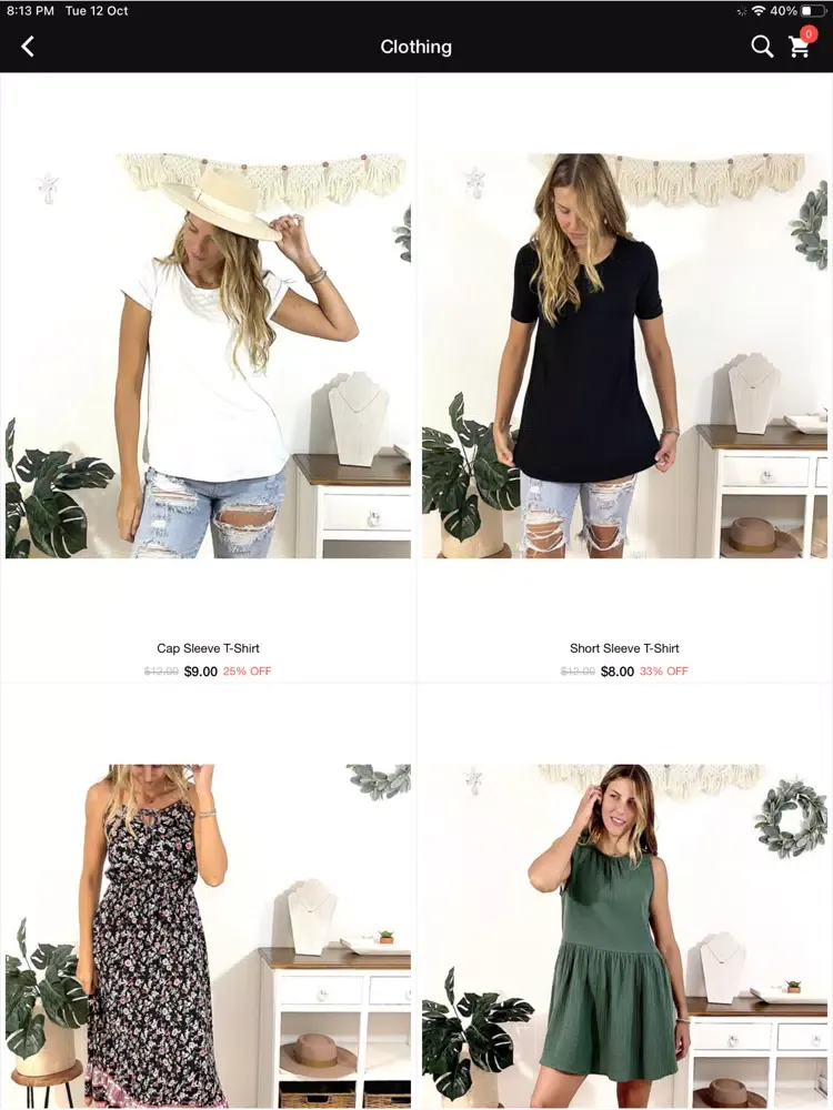 Wilder Bliss Wholesale iPad  스크린샷