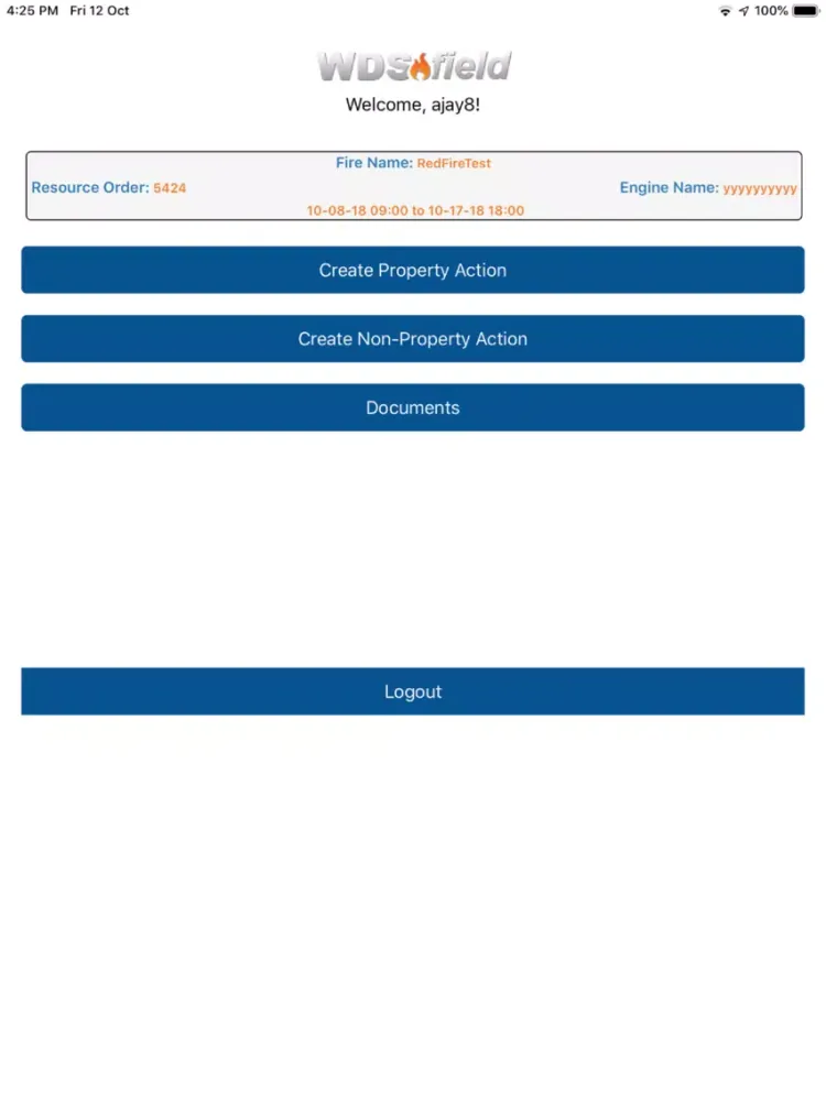 WDSfield iPad 應用截圖