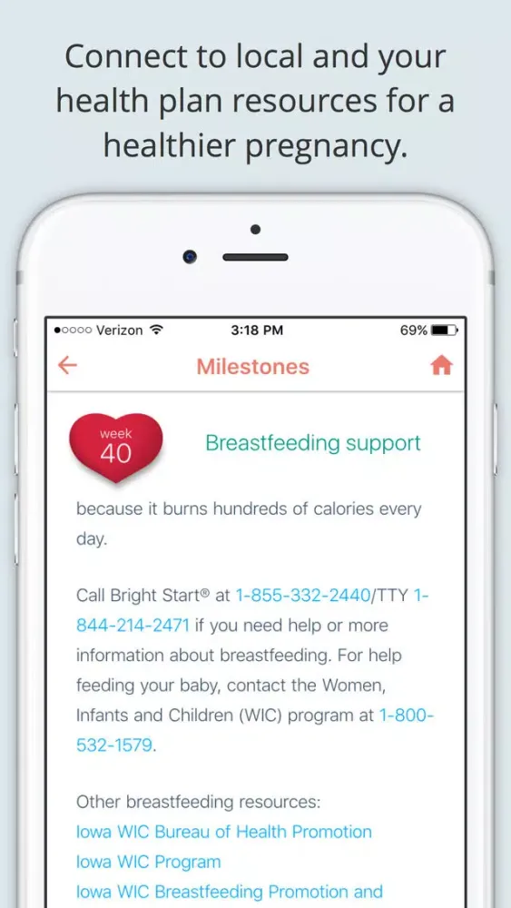 Screenshot di Bright Start® Pregnancy Tracker