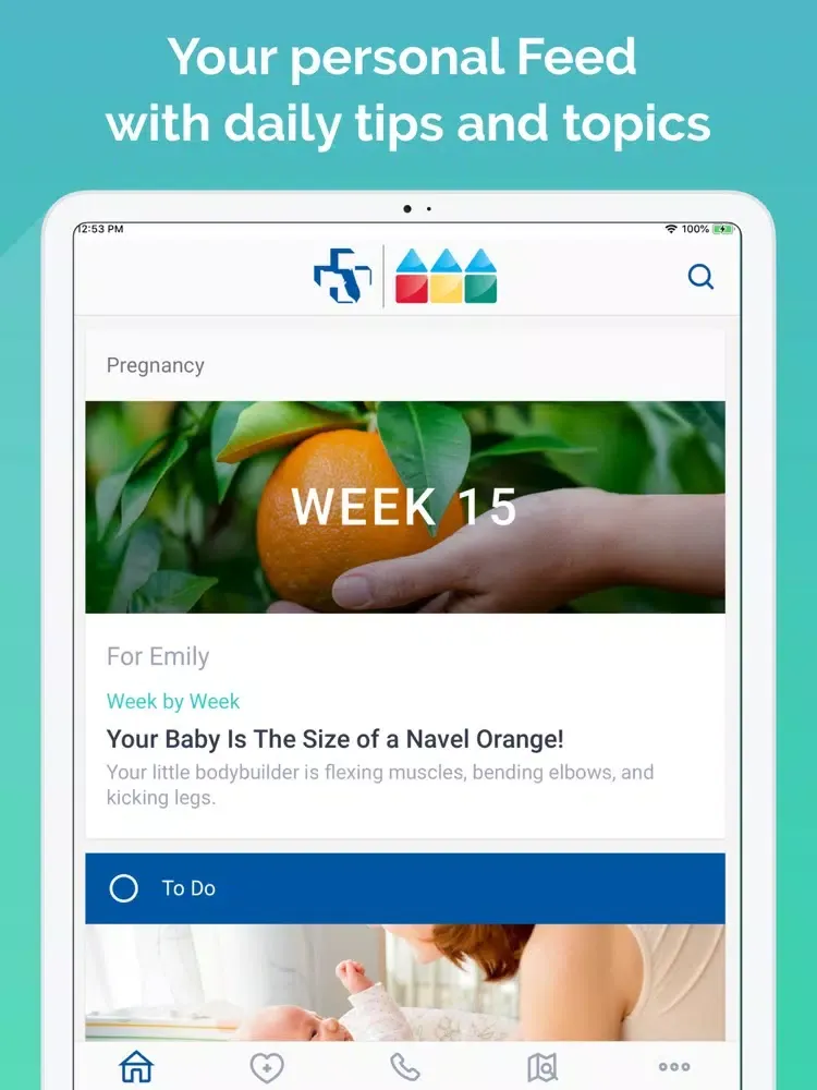 Capturas de pantalla de MyFamily by Baptist Health iPad 
