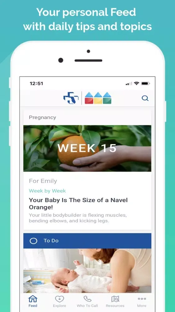 Capturas de pantalla de MyFamily by Baptist Health