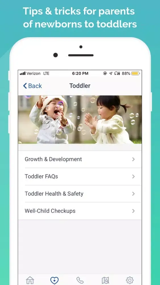 Capturas de pantalla de MyFamily by Baptist Health