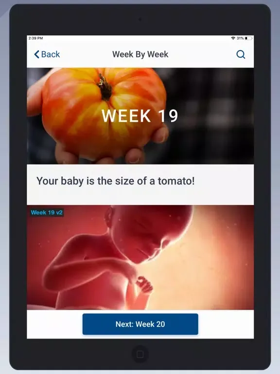 Скриншоты Cigna Expecting More iPad 