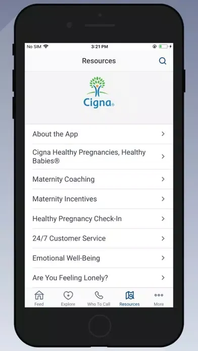 Скриншоты Cigna Expecting More