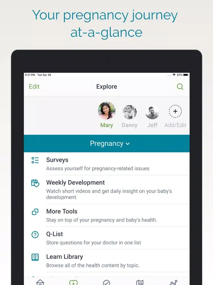 Thrive by Quartz iPad  سکرین شاٹس