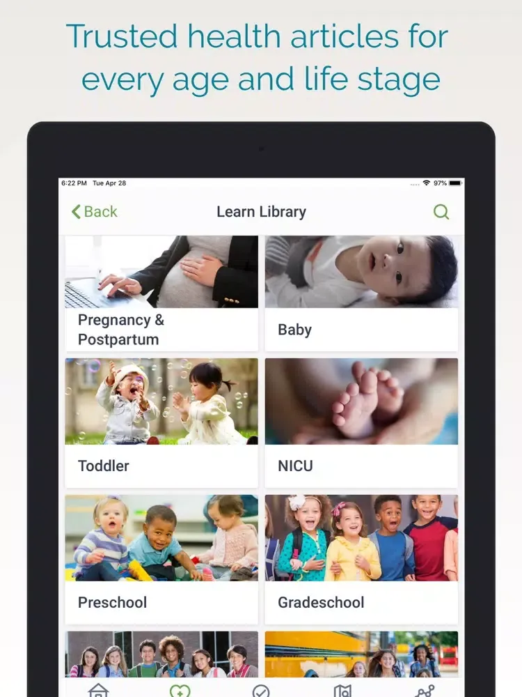 Thrive by Quartz iPad  سکرین شاٹس